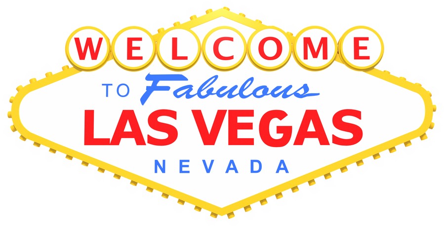 Las Vegas Welcome Sign Illustration